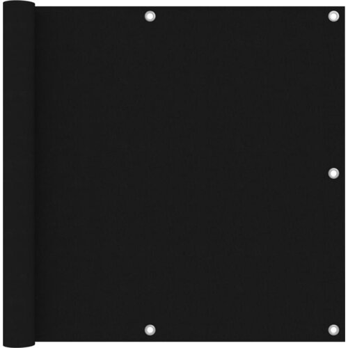 vidaXL balkonski zastor crni 90 x 600 cm od tkanine Oxford Cijene