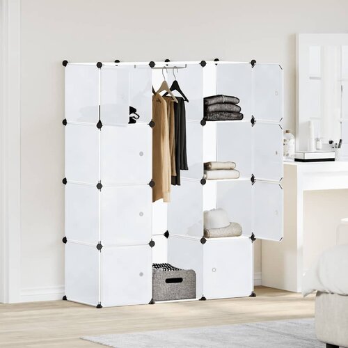  Modularni ormarić s 9 odjeljaka 109x36,5x143 cm bijeli Cijene