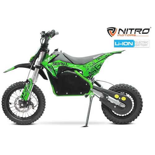 Nitro Motors Otro&scaron;ki motor Serval Eco 12/10 1200W 48V 15AH litij Zelena Cene
