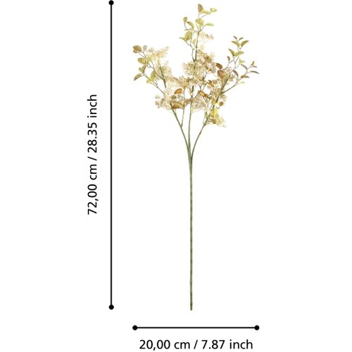 Eglo 428375 - Ve&amp;scaron;tački cvet ETAYA 72 cm zlatne boje Slike