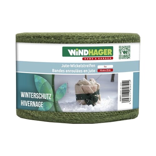 Windhager Trakovi za zavijanje iz jute 10cm x 25m - Zelen mah Cene