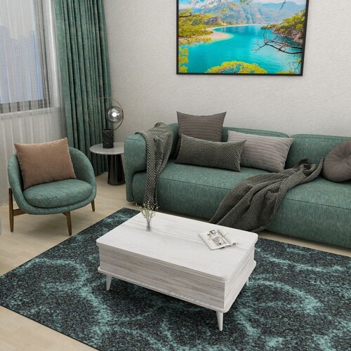 Hanah home Sto za dnevnu sobu Dy Ada 90x38x60 cm, Prljavo bela Cene