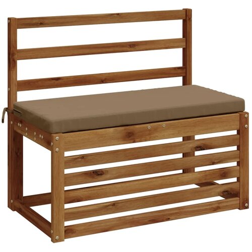  Jastučić za klupu SOEST 100% poliester Sivosmeđa 60 x 40 x 5 cm - Sivosmeđa 60 x 40 x 5 cm Poliester Slike