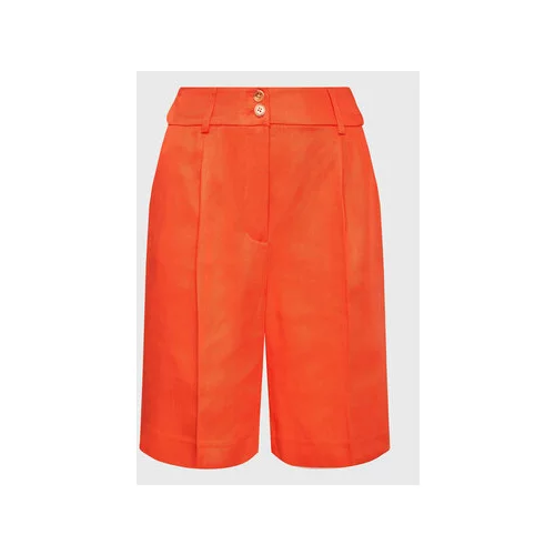 Tatuum Kratke hlače iz tkanine Potrika T2330.160 Oranžna Regular Fit