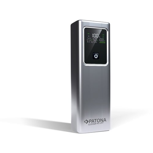 Patona Platinum Powerbank Luxury One PD100 | 20000mAh | PD 100W | USB-C + USB-A Silver, Black Cijene