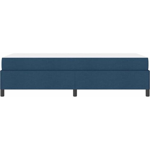  Krevet s opruga kutije Plava 90 x 200 cm tkanina Slike