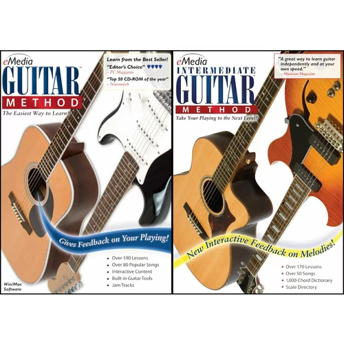 Emedia Guitar Method Deluxe Mac (Digitalni izdelek)
