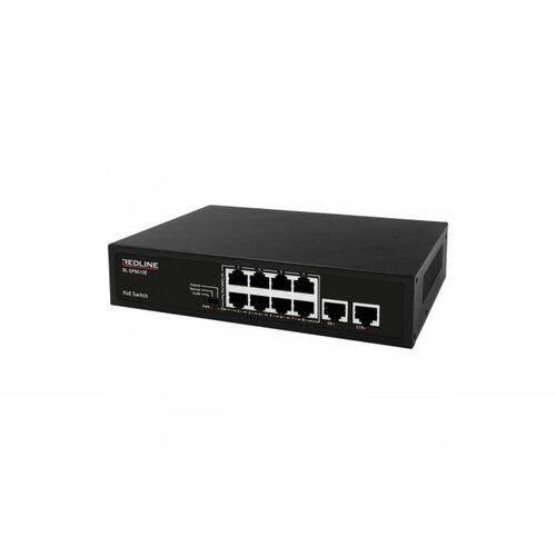 Redline PoE mrežni switch, 10 port RJ-45 , 8 PoE / 120W - RL-SP8610E Cene