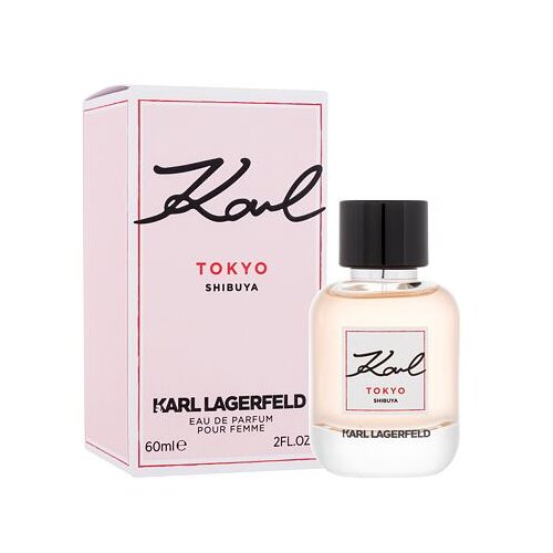 Karl Lagerfeld Karl Tokyo Shibuya parfumska voda 60 ml po&amp;scaron;kodovana &amp;scaron;katla za ženske Slike