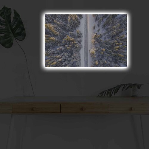 Wallity Slika sa LED osvetljenjem 4570DHDACT-133, 45x70 cm Cene