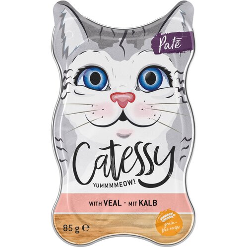 Catessy pladnji Pat&eacute; s teletino - Varčno pakiranje: 72 x 85 g Cijene