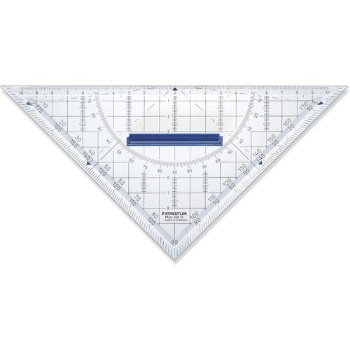  Ravnilo trikotnik geo z držalom 22cm pvc staedtler STAEDTLER Cene
