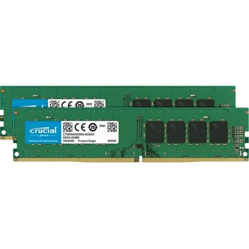 Crucial 64GB Kit DDR4 3200 MT/s 32GBx2 UDIMM 288pin CL22