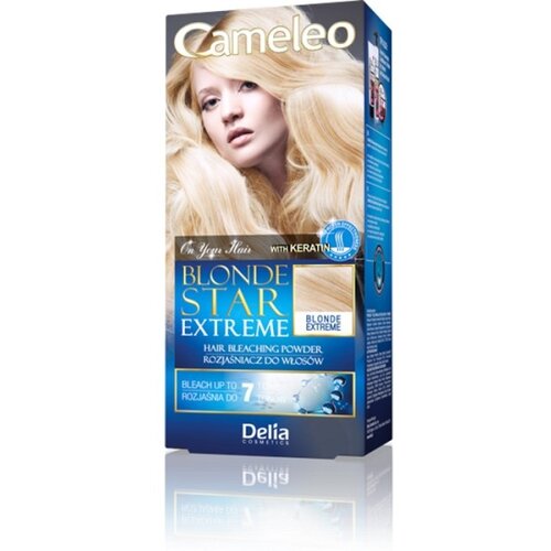 Delia Posvetljivač sa keratinom Blonde Star Extreme CAMELEO 75ml Slike