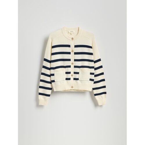 Reserved LADIES` SWEATER - mornarsko plava Cene