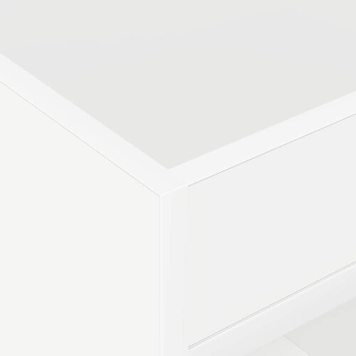  Konačna Stolić 2 pcs Bijelo 40 x 40 x 56 cm Konstruirano drvo Slike