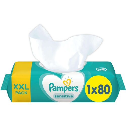 Pampers dječje vlažne maramice sensitive 80 komada Cijene
