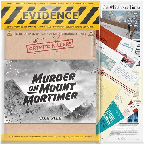  Detektivska igra - Murder on Mount Mortimer - Cryptic Killers T4 Cijene