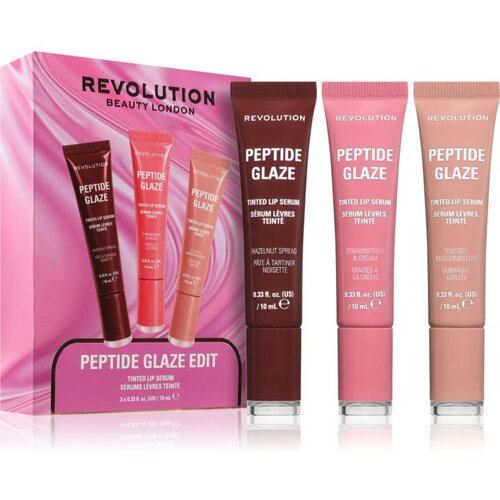 Revolution Peptide Glaze Edit poklon set za usne 1 kom Slike