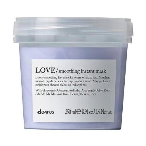 Davines S.p.A. , Italija. Davines Essential Haircare LOVE Smoothing Instant Maska 250ml Cene