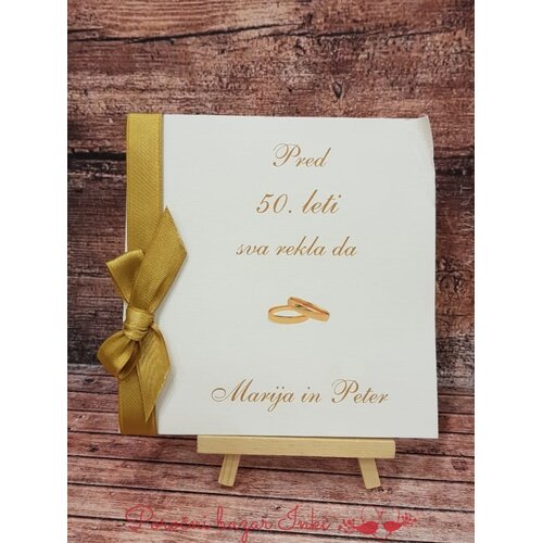  Vabila za ZLATO POROKO ZLP 107 Cene