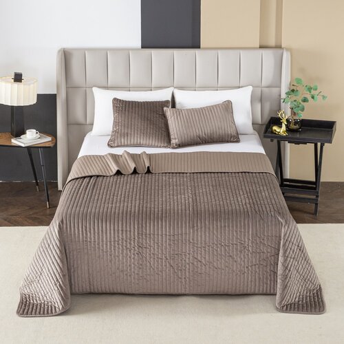 STIL prekrivač stripes taupe 240x270 cm Slike