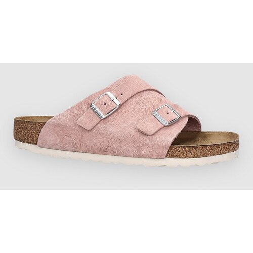 Birkenstock Z&uuml;rich Suede Leather Sandali pink clay Cene