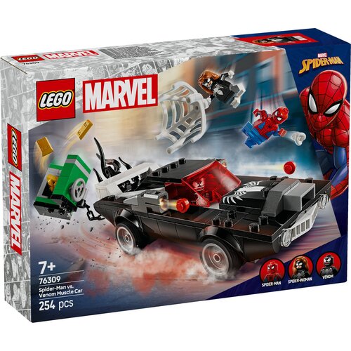 Lego LEGO&amp;reg; Super Heroes - Spider-Man proti Venomovemu avtu z močnim motorjem (76309) Slike