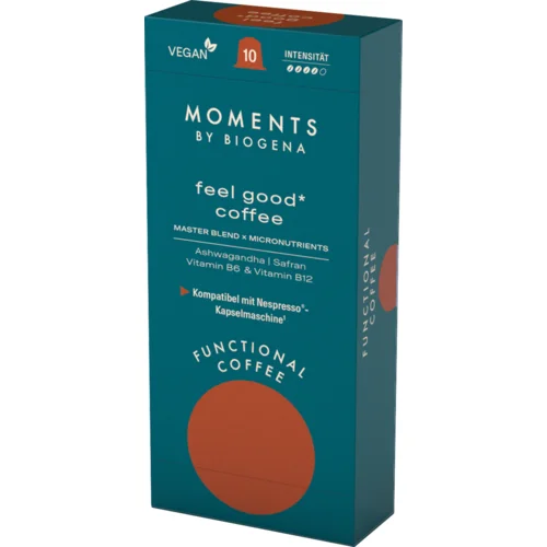 Moments by biogena feel good* coffee - Functional Coffee - 55 g