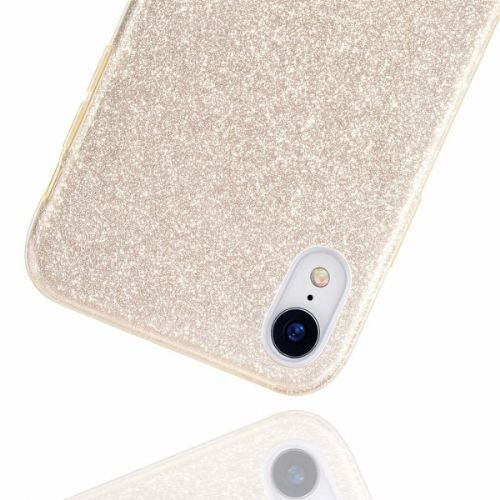 Nillkin Silikonski ovitek z ble&amp;scaron;čicami Bling za Huawei P40 Lite zlat Slike