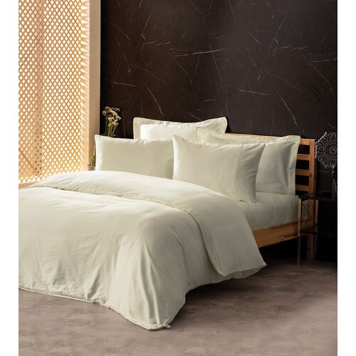 Lessentiel Maison komplet posteljine silky, 200x220 cm, krem Cene