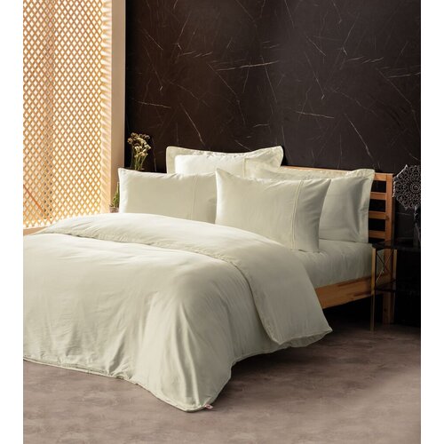 Lessentiel Maison Set posteljine Silky, 200x220 cm, crna Cene