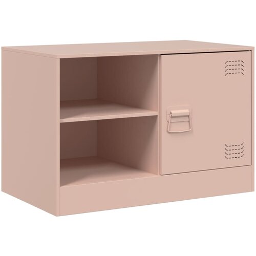 Maison Chic TV omarica - TV enota - Televizijska omarica roza 67x39x44 cm jeklo, (21700836) Cene
