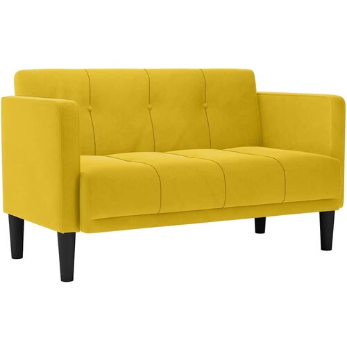  Dvosjed žuti 111 cm bar&amp;scaron;un Slike