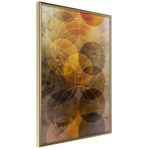  Poster - Golden Circles 20x30 Cijene