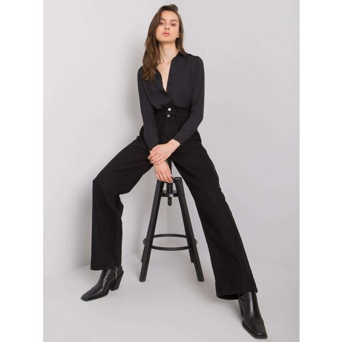 MOONART Trousers jeans-MR-SP-306.23-black Cene