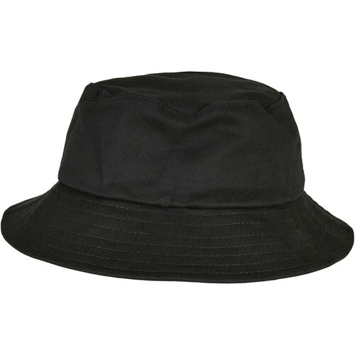Flexfit Children's Cap Cotton Twill Bucket, Black Slike