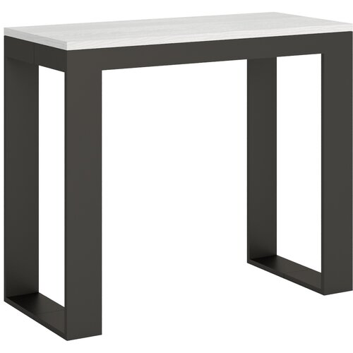 Ityhome 90 x 77 konzolna miza bela, (20847785) Slike