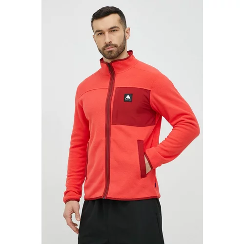Burton Športni pulover Hearth moški, rdeča barva