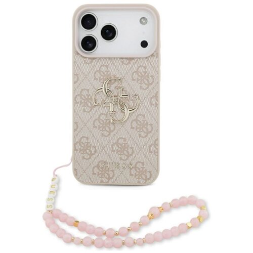 Guess maska 4G strap 4G classic logo za iphone 17 pro max pink Slike