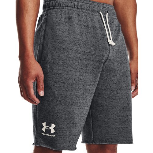 Under Armour Mo&amp;scaron;ke hlače Hlače RIVAL TERRY SHORT Siva Slike