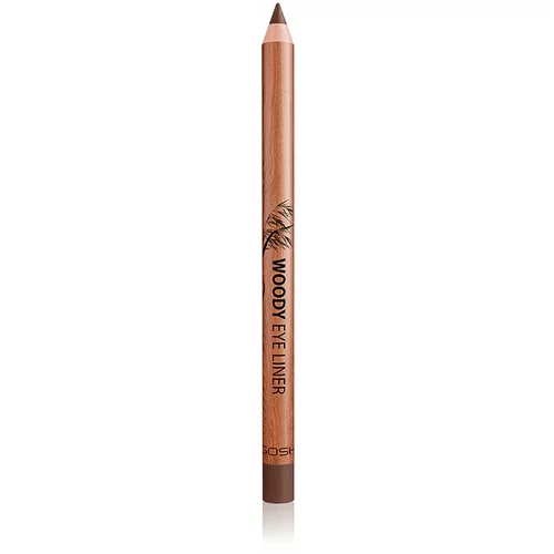 Gosh Woody vodootporna olovka za oči nijansa 002 Mahogany 1.1 g