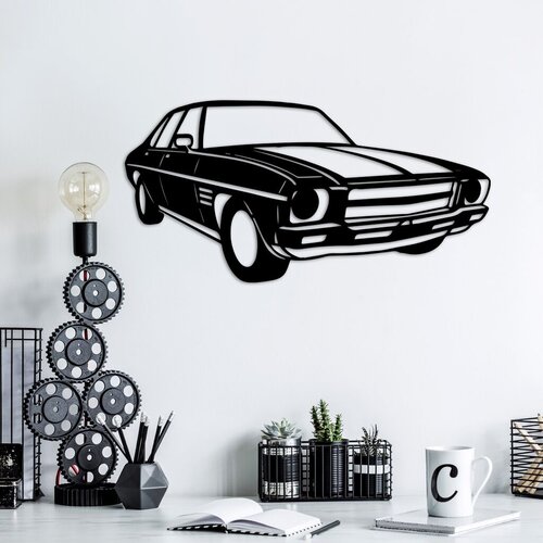 Wallity zidna dekoracija holden monaro sedan, 60 x 30 cm, crna Cene