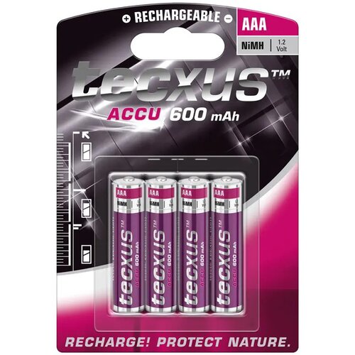 Tecxus Punjiva baterija AAA TECXSUS 600mAh Long Life SET 4/1 Cene