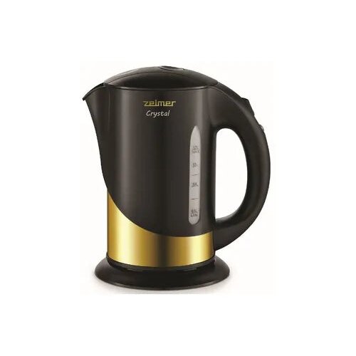 Zelmer ZCK7630 Crystal Gold električno kuhalo za vodu 1,7 L &ndash; 2200 W, 360&deg; baza, crno-zlatno Cijene