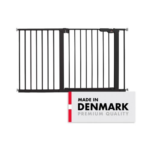 BabyDan Premier sigurnosna ogradica Extra Wide 126–132 cm crna, Safety gate bez bušenja ( 20009 ) Cene
