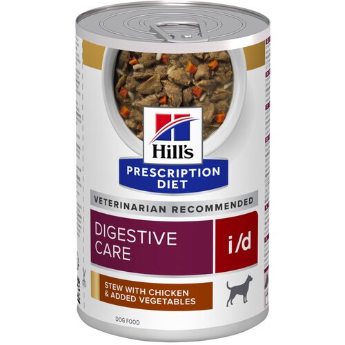 Hill&amp;rsquo;s 10 + 2 gratis! Prescription Diet mokra pasja hrana 12 x 354 g - i/d Digestive Care s pi&amp;scaron;čancem Slike
