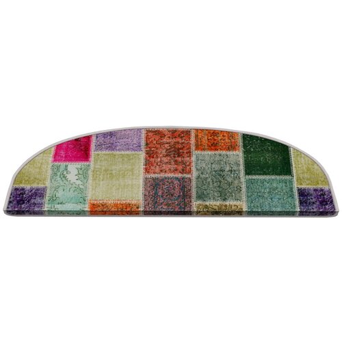 Vitaus Komplet preprog za stopnice 16 ks 20x65 cm Patchwork &amp;ndash; Slike