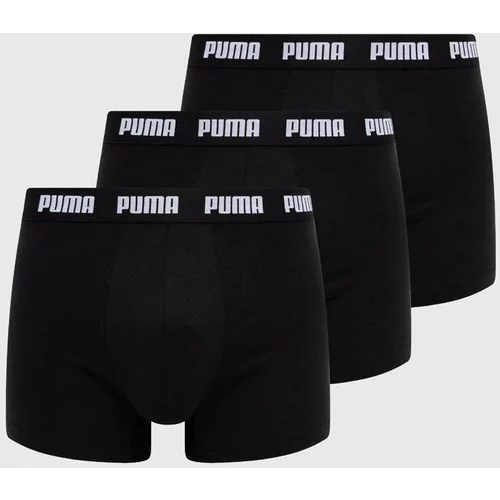 Puma Bokserice 3-pack za muškarce, boja: crna, 938327