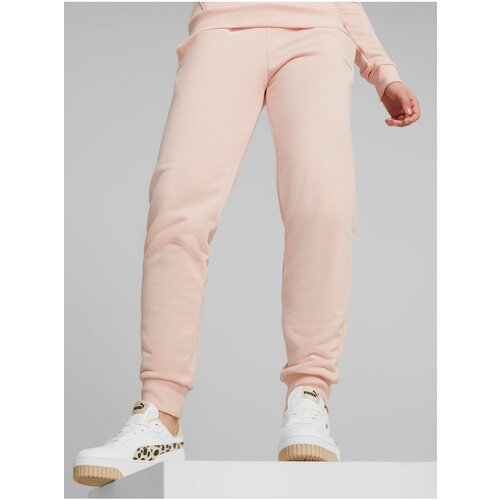 Puma Light pink Elevated Women's Sweatpants - Women Slike